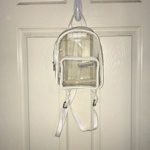 Clear backpack